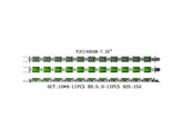 Sterling Silver Semi Mount Bracelet Setting Emerald OCT 10X8mm - Syzjewelry